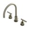 Kingston Brass KS8928CML 8" Widespread Bathroom Faucet, Brushed Nickel KS8928CML - alternate 1